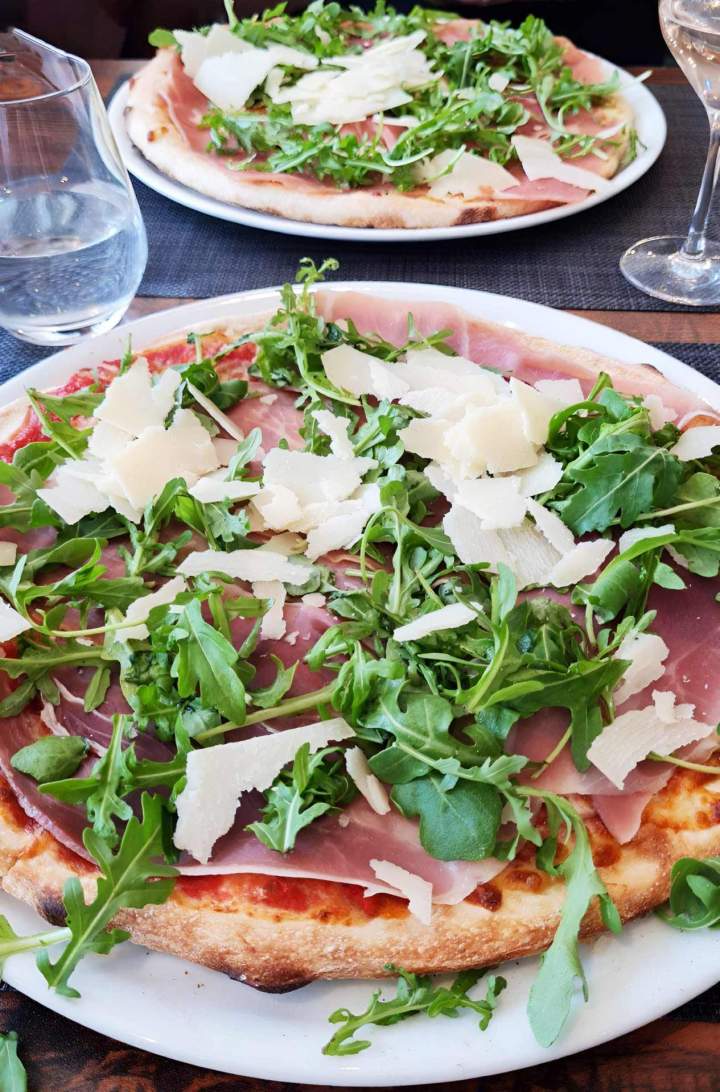 Pizza aux roquettes Rombas