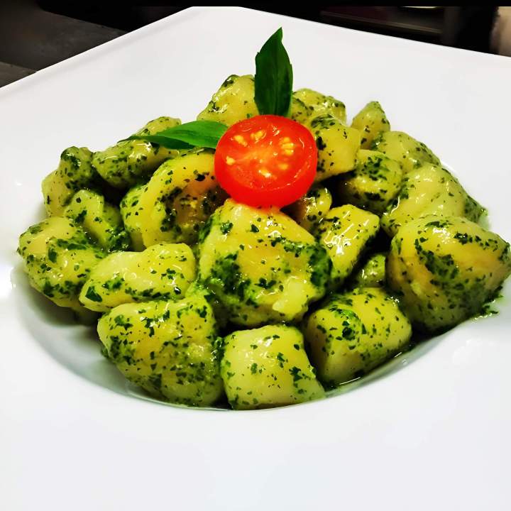 Gnocchis au pesto Rombas